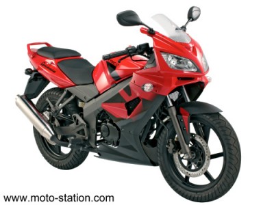 MOTO KYMCO QUANNON 125 - TANA, MADAGASCAR