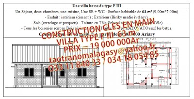 CONSTRUCTION CLE EN MAIN A PRIX TRES COMPETITF Image principale