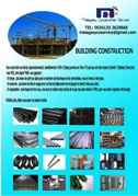 VENTE ET IMPORTATION  DES MATERIAUX DE CONSTRUCTION VENANT DE CHINE - TANANARIVE, MADAGASCAR