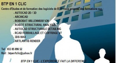FORMATION LOGICIELS DE BTP - TANA, MADAGASCAR