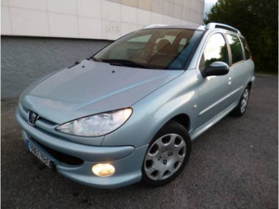 PEUGEOT 206 SW DE 2005  - amont, belgique