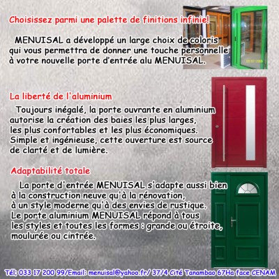 Contacter votre professionnel de la menuiserie aluminium pour réaliser votre projet ! Miniature 1