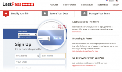 Lastpass: Le parfait gestionnaire de mots de passe Miniature 1