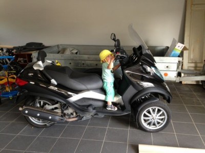 Scooter Piaggio MP3 LT 400cc année 2011 Miniature 2