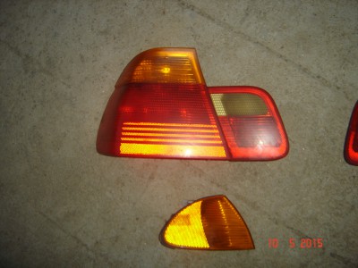 Feu AR BMW E 46 complet+clignotant AV Miniature 2