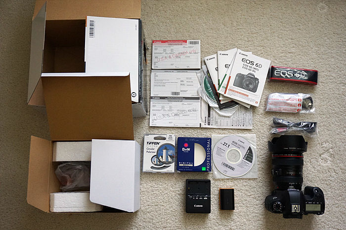 Canon EOS 6D Body Wit EF-S 24-105mm F4L IS USM lens Image principale