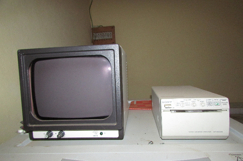 Echographie DOPPLER en couleur marque ACUSON 128XP Miniature 2