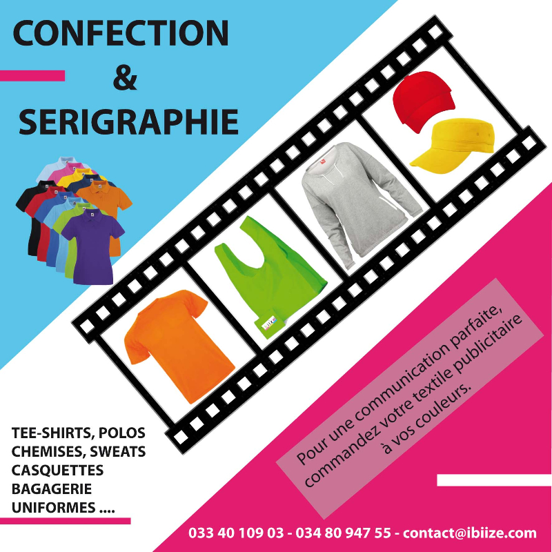 confection & sérigraphie - Antananarivo, Madagascar
