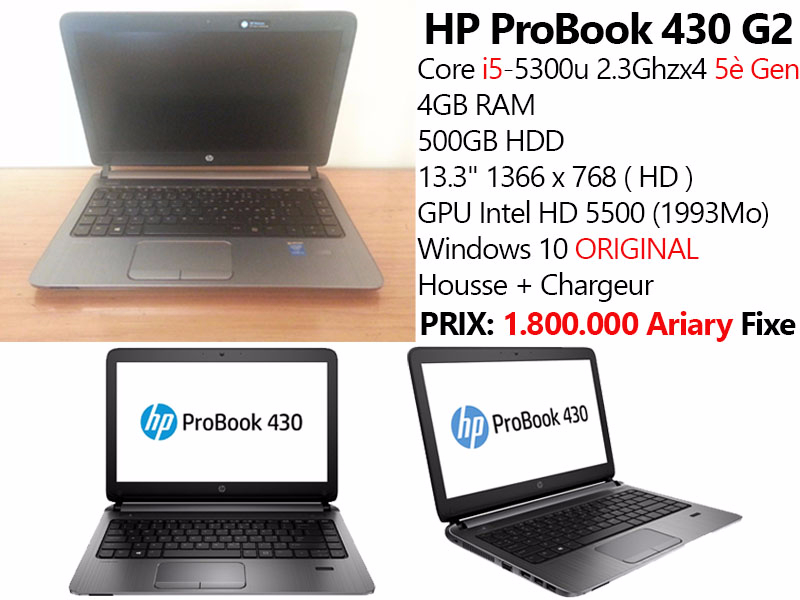 Pc portable HP Probook 430 G2 Miniature 2