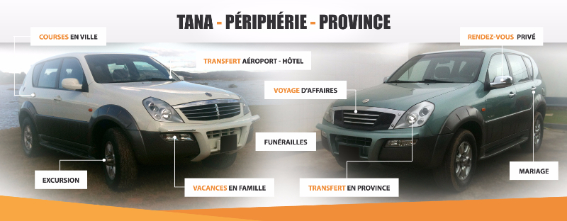 Location de voiture - Tana, Madagascar