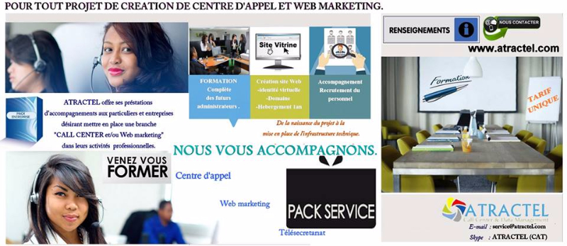 FORMATION CREATION CALL CENTER - TANANARIVE, MADAGASCAR