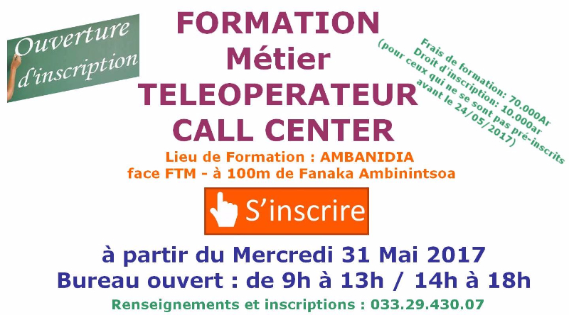 FORMATION METIER TELEOPERATEUR Miniature 1