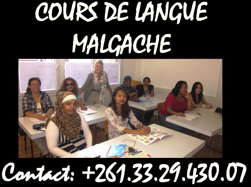 COURS DE LANGUE MALGACHE - TANA, MADAGASCAR