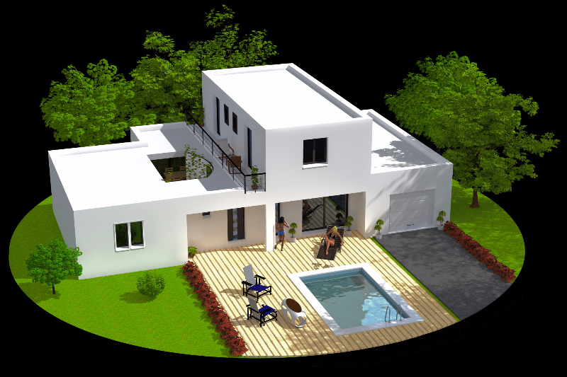 Concéption de plan de construction normalisé  en 2D et 3D - Antananarivo, Madagascar