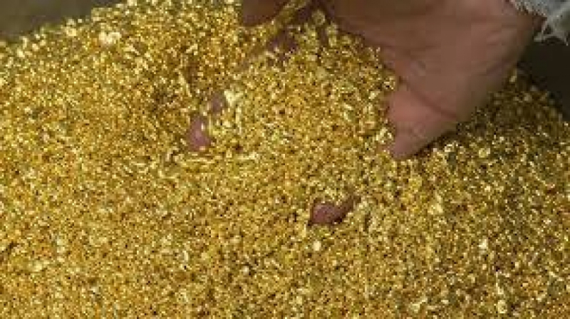 poudre d'or et linguot d'or en vente Miniature 2