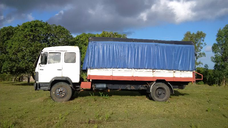 Camion Mercedes 1317 - Tolognora, Madagascar