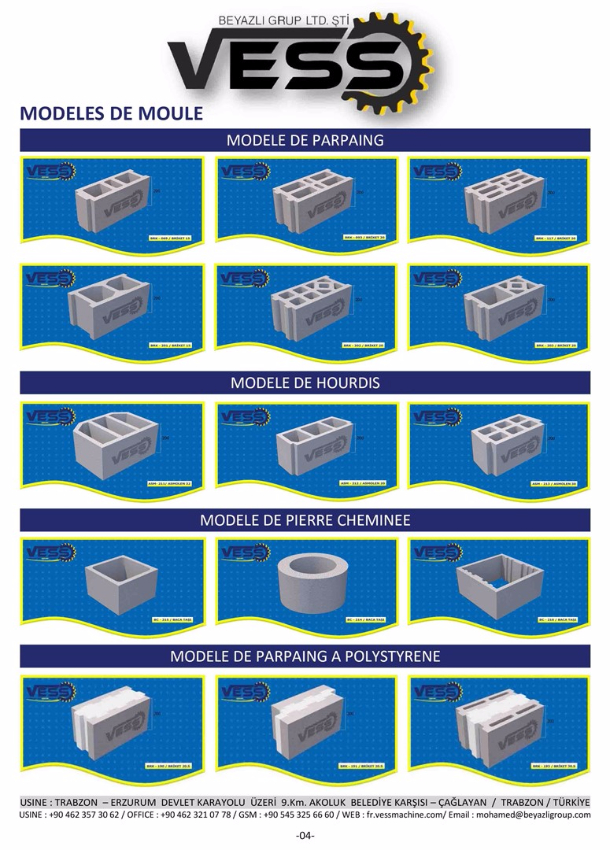 Compact Diamond 8.1 : Machine Pondeuse de Parpaing, Machine Pondeuse de Pavé, Machine Pondeuse Bordu Miniature 2