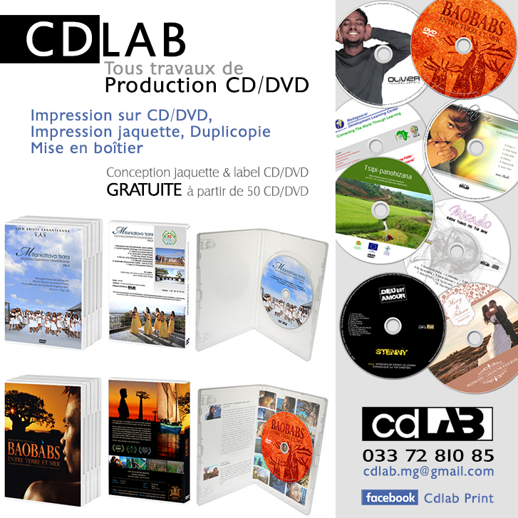 Production CD/DVD - Antananarivo, Madagascar