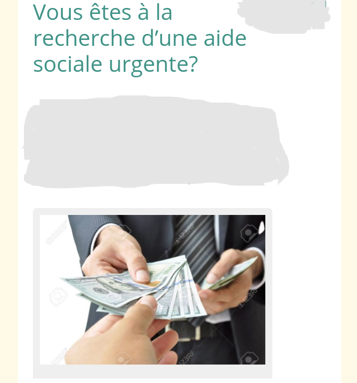 Vous êtes à la recherche d’une aide sociale urgente? - Rennes, France