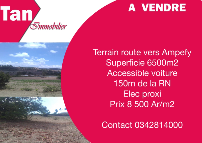TERRAIN A VENDRE ANALAVORY AMPEFY Miniature 2