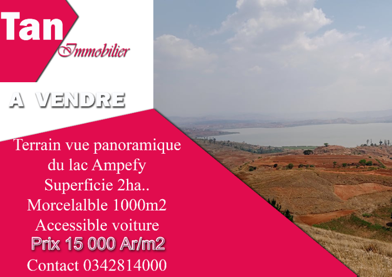 TERRAIN A VENDRE ANALAVORY AMPEFY - tana, mada
