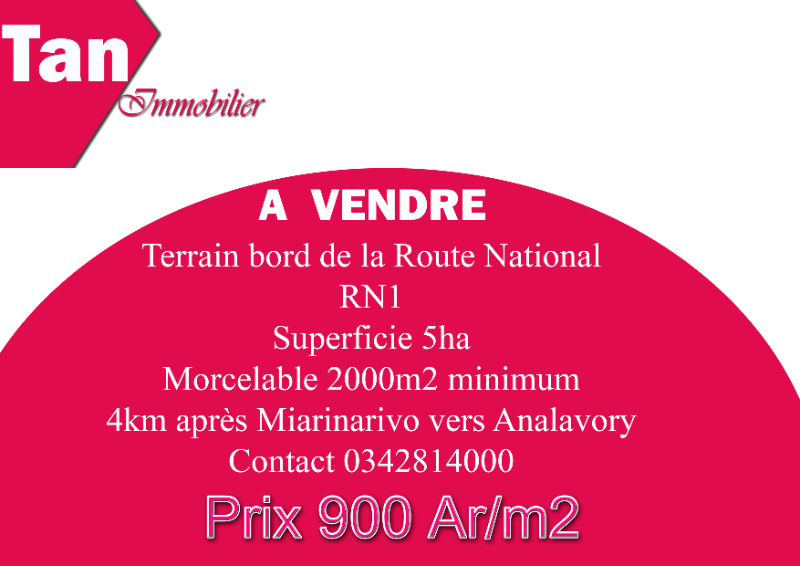 TERRAIN A VENDRE ANALAVORY AMPEFY Miniature 1