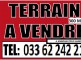 TERRAIN 300 m&sup2; A VENDRE