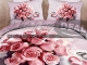 Lot de couvertures de lit 3D 100% coton, motif floral  image 3