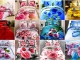 Lot de couvertures de lit 3D 100% coton, motif floral  image 1