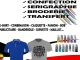 CONFECTION SERIGRAPHIE BRODERIE TRANSFERT