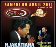 ★★★10 ans de l'émission Gasik'Arts ★★★ avec Njakatiana image 0