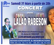 CONCERT avec LALAO RABESON image 0