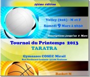 Tournoi de Printemps TARATRA -15&egrave;me &eacute;dition image 0