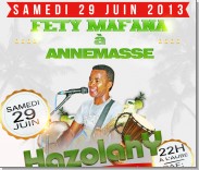 FETY MAFANA &agrave; ANNEMASSE SOIREE DE L'INDEPENDANCE DE MADAGASCAR image 0