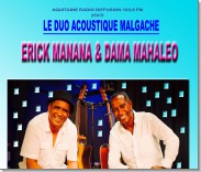 LE DUO ACOUSTIQUE MALGACHE ( Erick Manana @ Dama Mahaleo) image 0