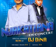 NJAKATIANA et DJ DiNA PARIS TECHNOPARC SAM 05 MARS image 0