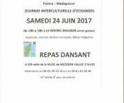 journée interculturelle et soirée festive malgache TONGAVA MARO E image 0