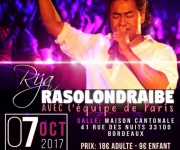 Concert Rija Rasolondraibe Bordeaux 7 octobre 2017 image 0