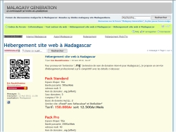 Hébergement site web à Madagascar image 0